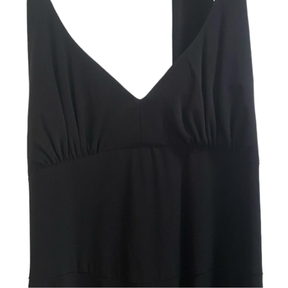 Venus Black Halter Dress,‎ Ties up the back, size Large - Picture 7 of 7